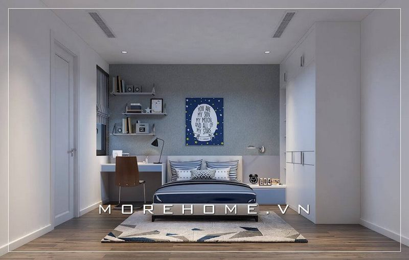 Nội thất phòng ngủ gỗ công nghiệp